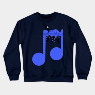 Night Music Crewneck Sweatshirt